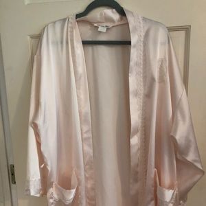 Vintage Christian Dior Satin Robe
